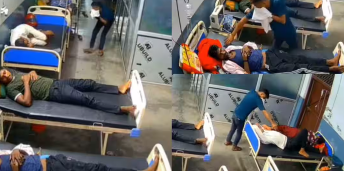 बदायूं अस्पताल में मरीजों के मोबाइल चोरी, CCTV में कैद हुई वारदात; वायरल वीडियो से उठे सुरक्षा पर सवाल